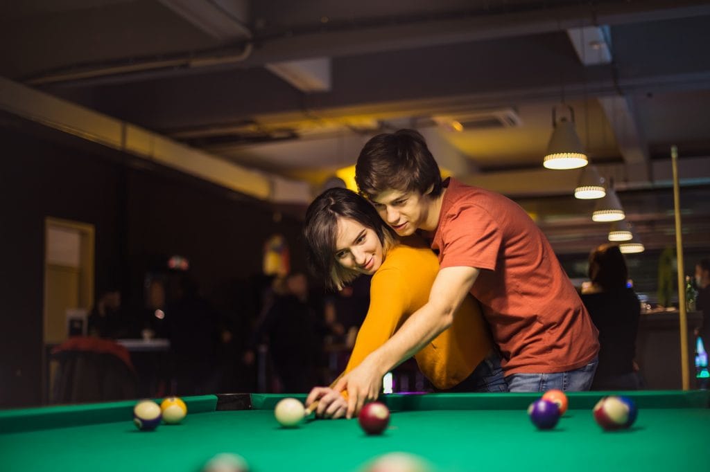 Wohin beim ersten Date Billiard