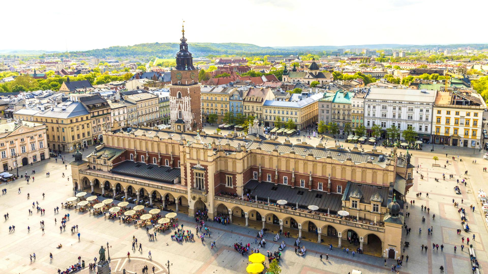 Cloth Halle in Krakau