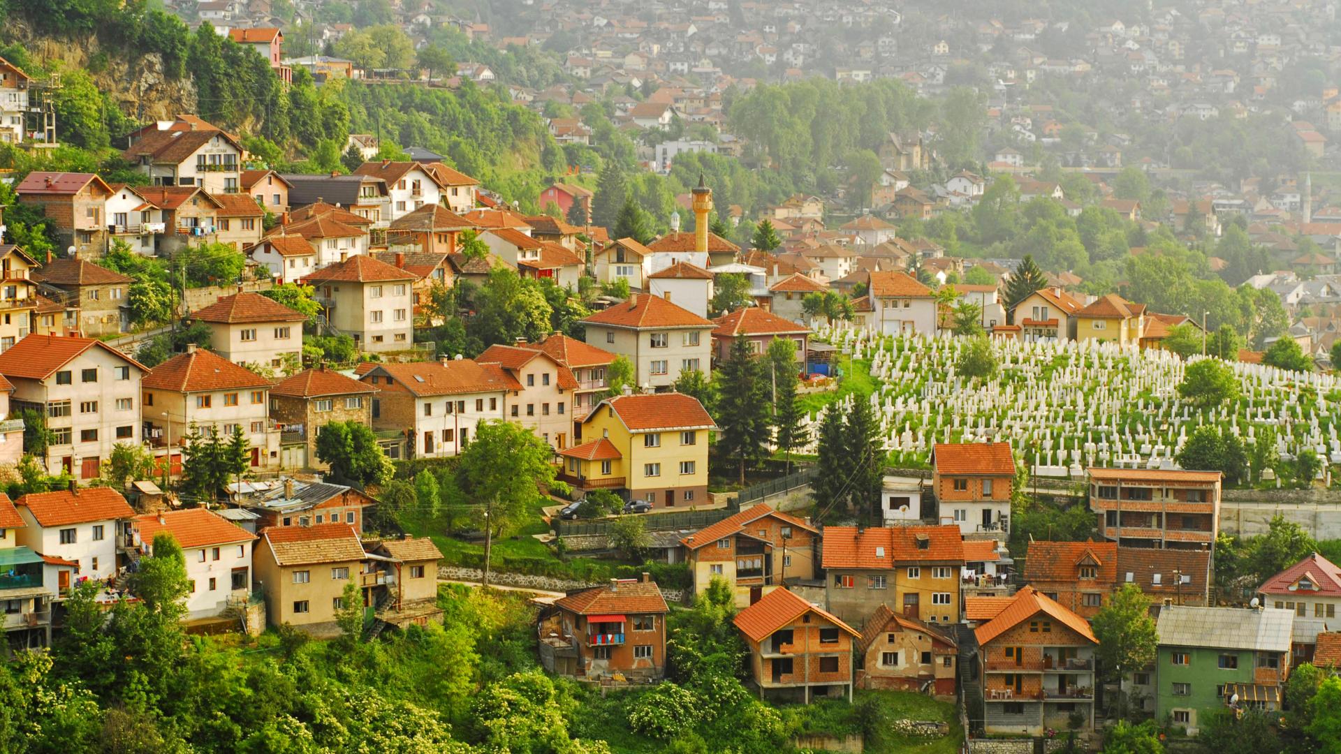 Bezirk in sarajevo low budget urlaub