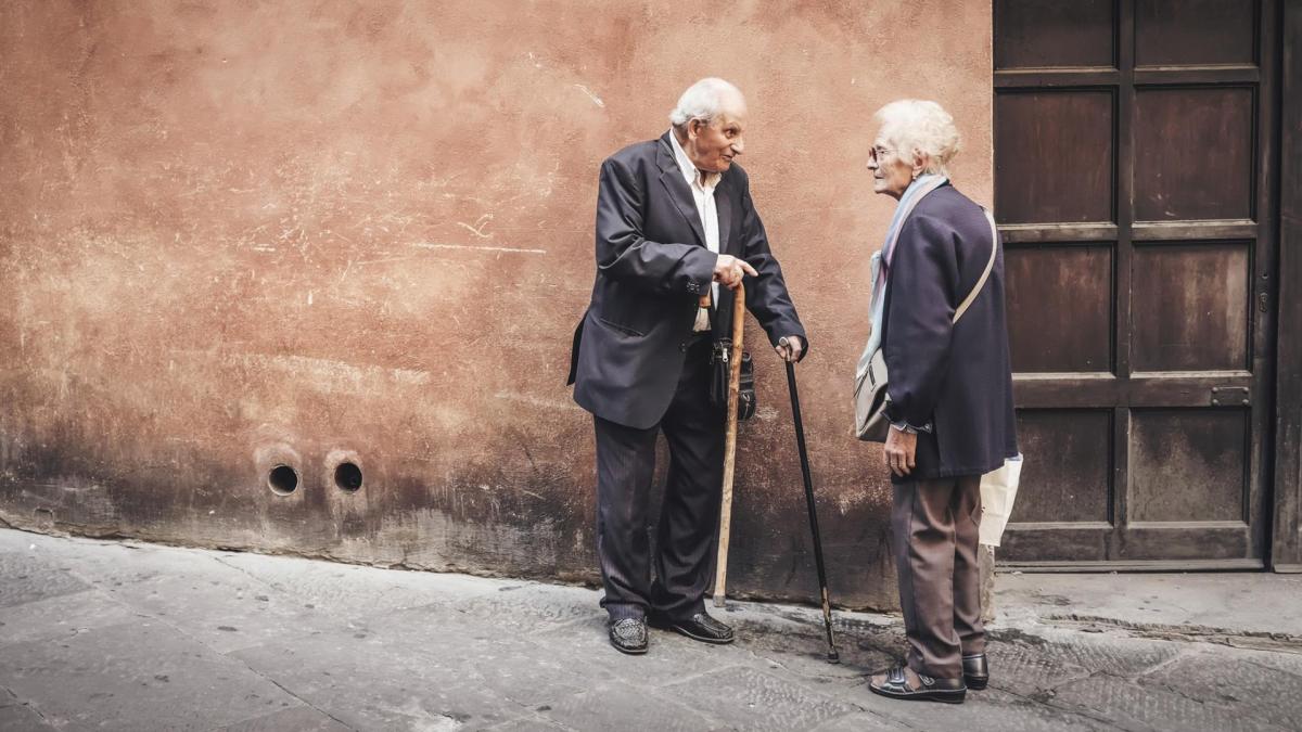 Oma und Opa