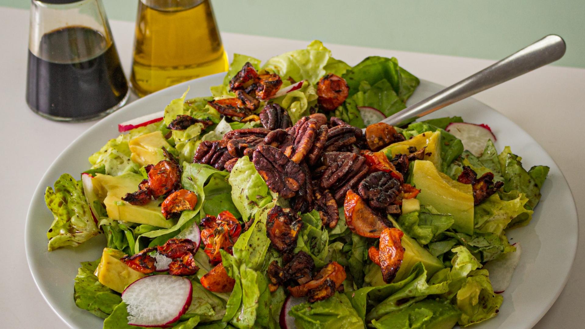 Salat mit Vinaigrette