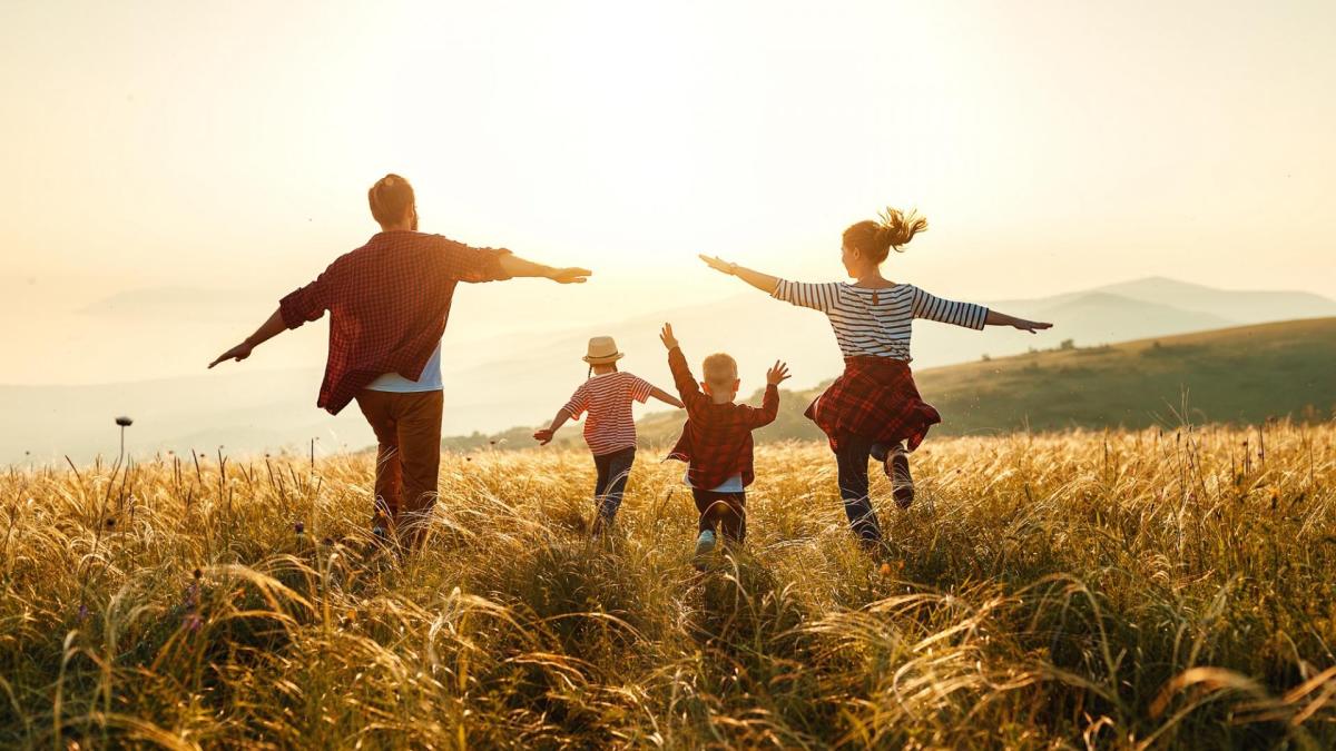 Familie Feld Sonne