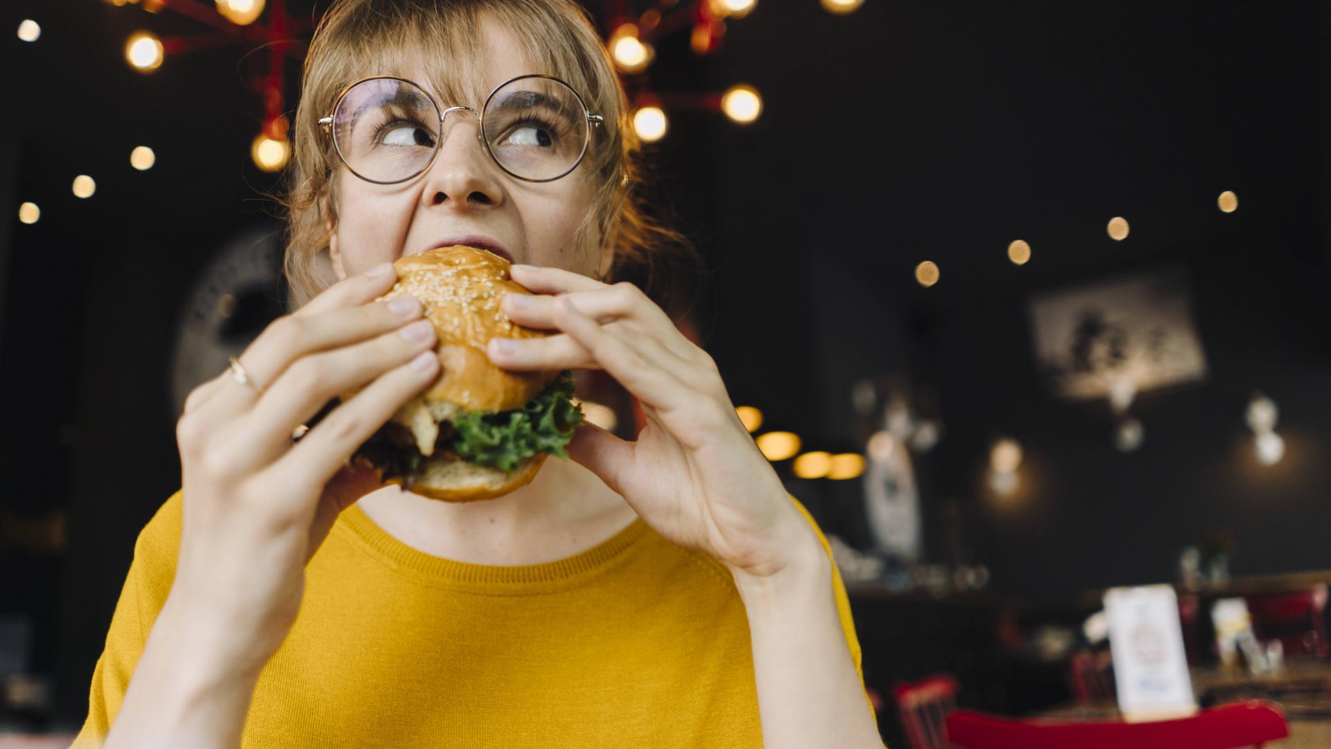 Woman Burger