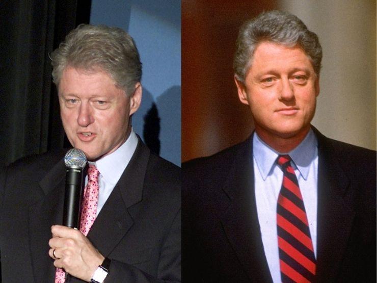 Bill Clinton 2011 und 1993