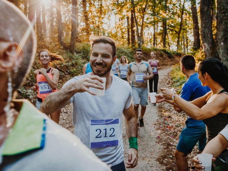 Marathon Bier Alkohol nach Sport