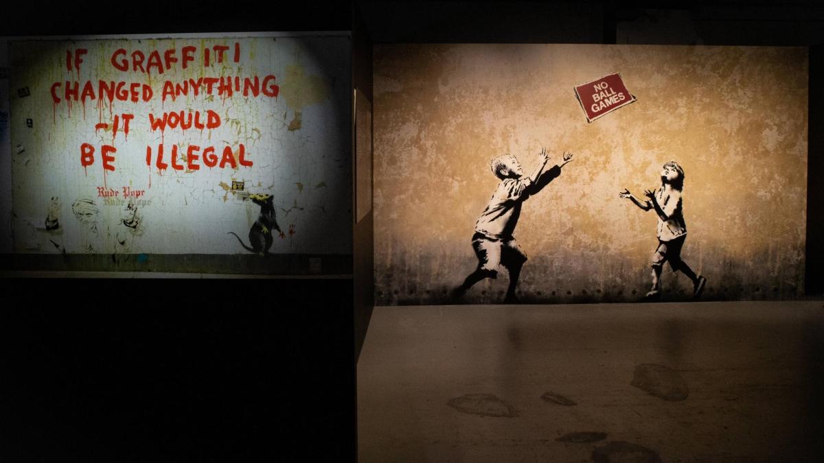 banksy kunst art street ausstellung