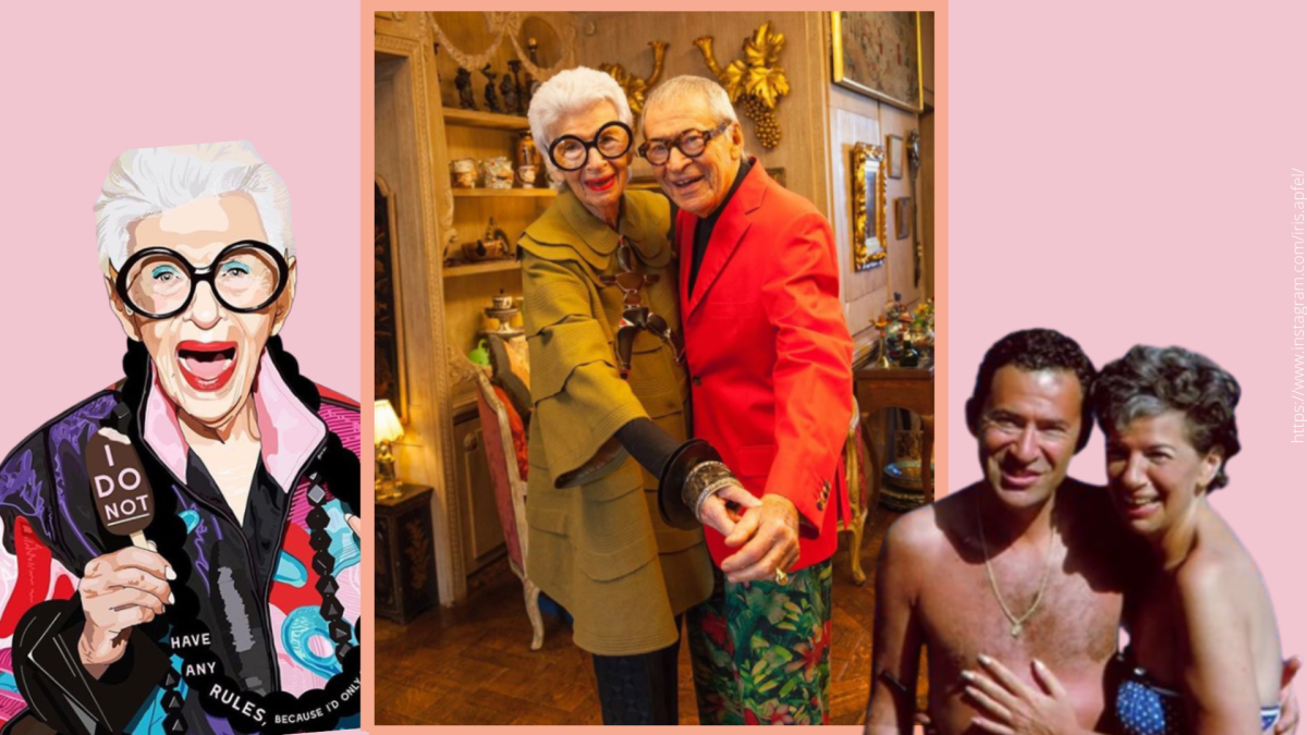 glückliche Ehe, Ehetipps, Iris Apfel, Carl Apfel