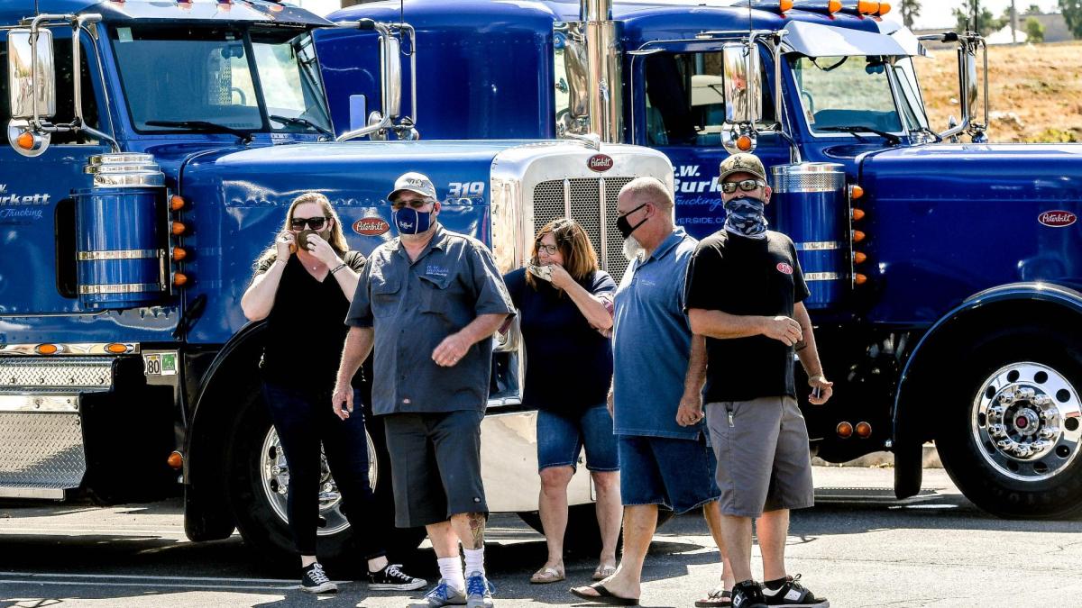 patrioten red necks masken usa corona