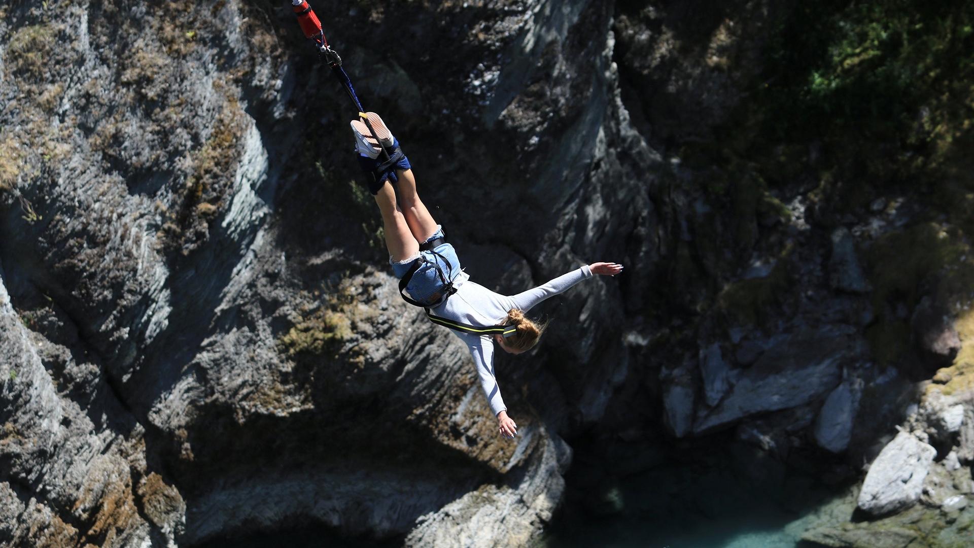 Was kann man sich zu Weihnachten wünschen: Bungee Jumping