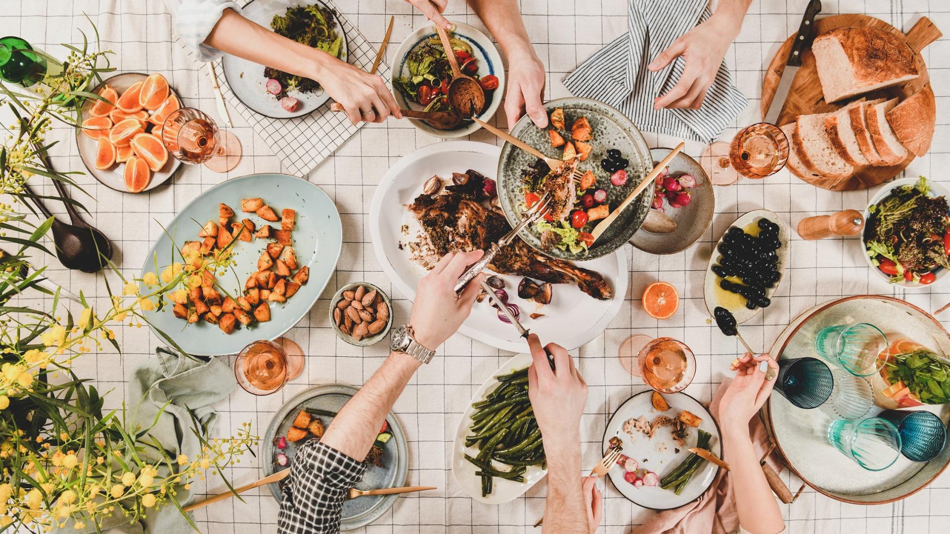 Familie Essen Tisch