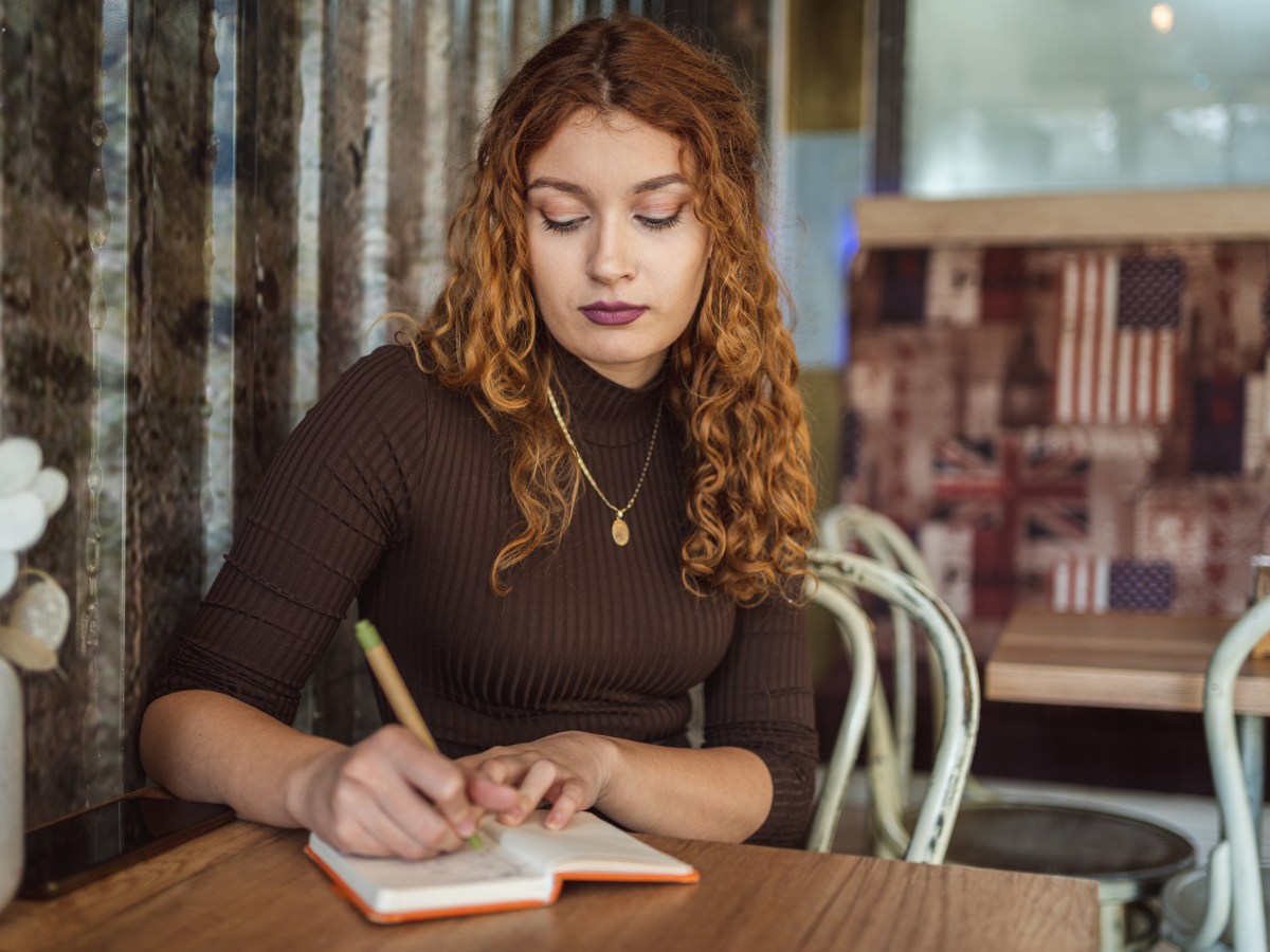 Frau Tagebuch Journaling