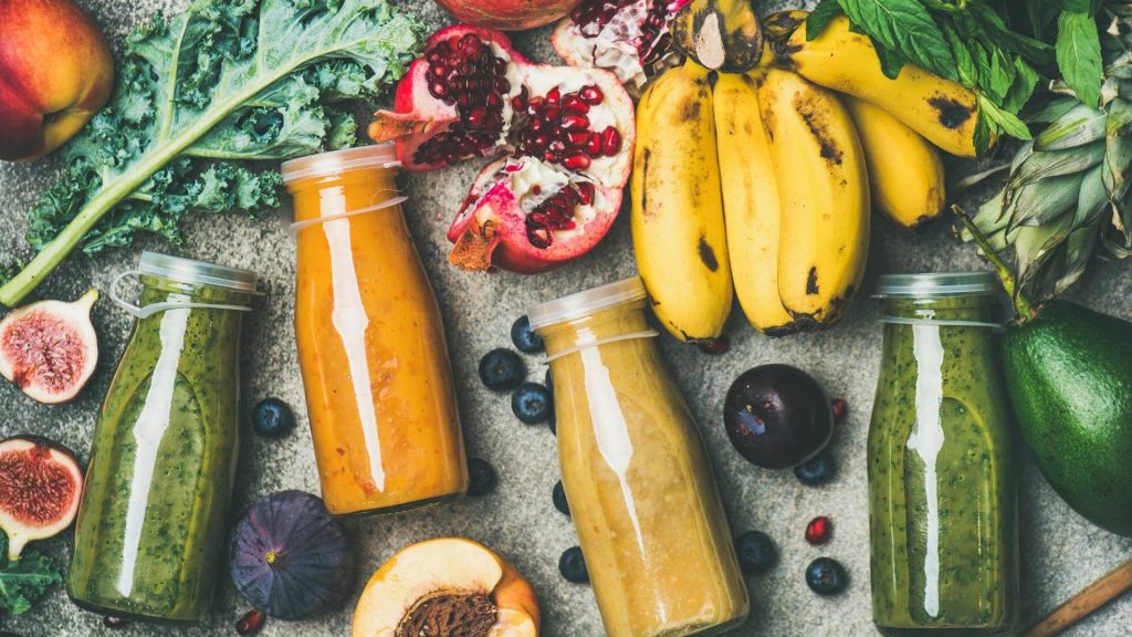 Smoothie, Gemüse, Obst, Superfood, Alternativen zu Süßigkeiten
