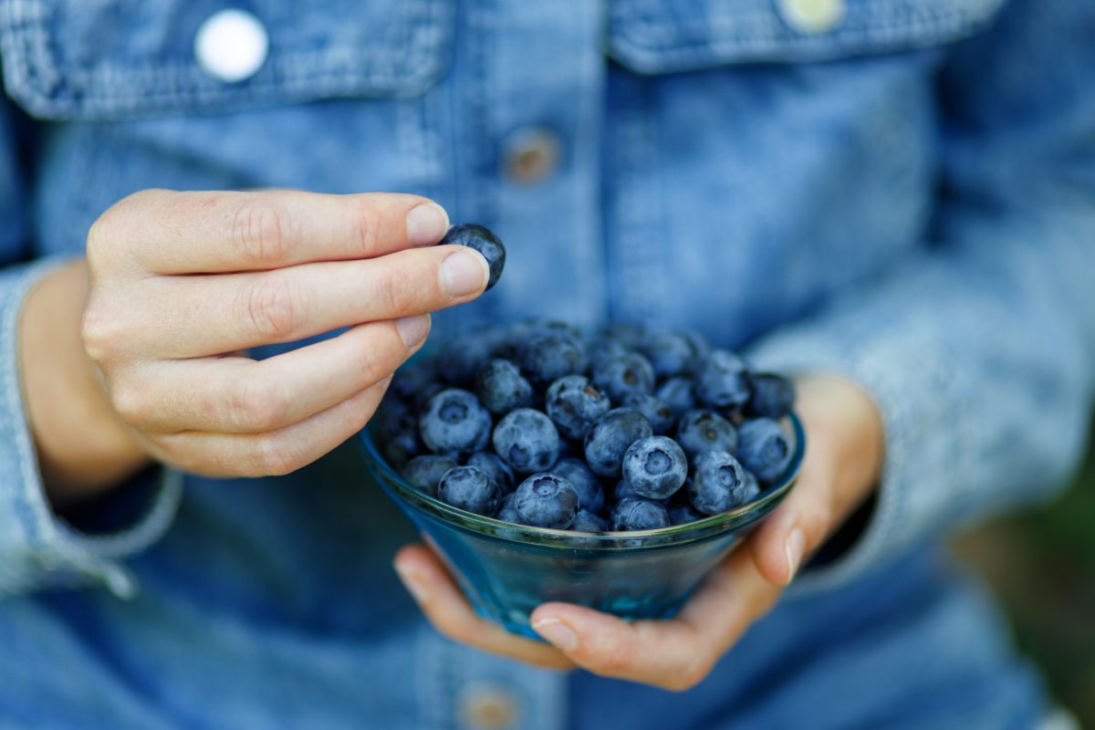 Frau Blaubeeren