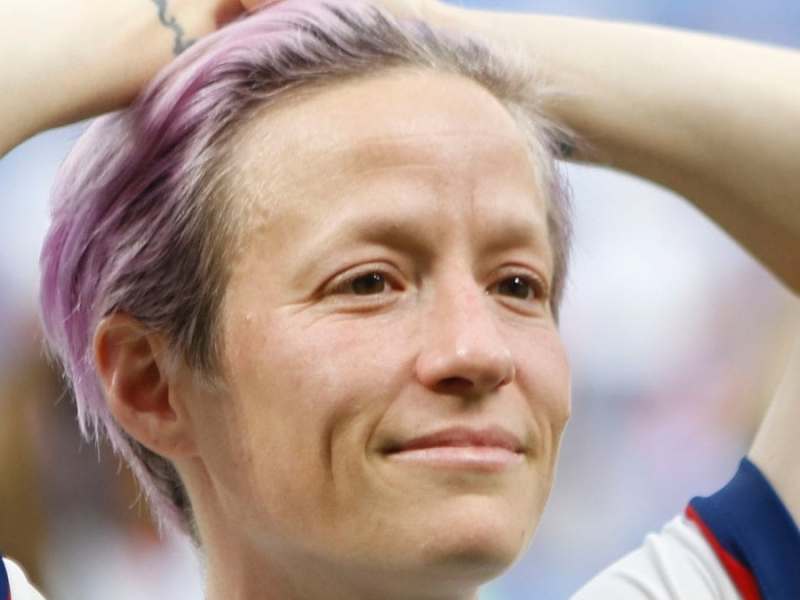 Fußballstar Megan Rapinoe ist in der neuen "Victoria's Secret"-Kampagne zu sehen.. © Romain Biard/Shutterstock.com