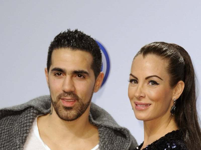 Bushido und Anna-Maria Ferchichi bei einem Auftritt in Berlin. © imago/Future Image