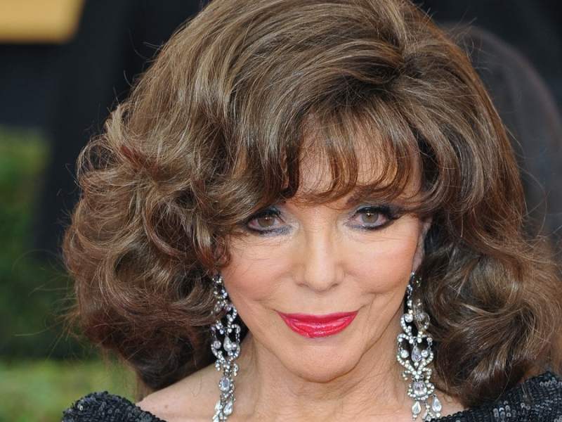 Joan Collins auf einer Veranstaltung in Los Angeles im Jahr 2015. © Jaguar PS/Shutterstock.com