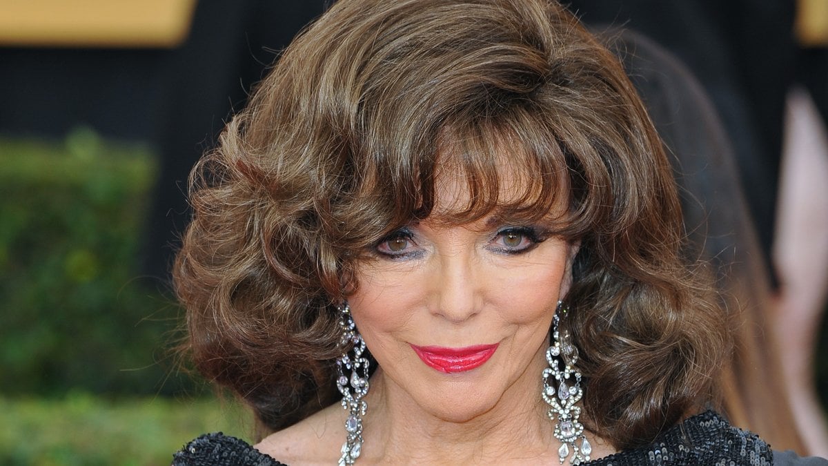 Joan Collins auf einer Veranstaltung in Los Angeles im Jahr 2015. © Jaguar PS/Shutterstock.com