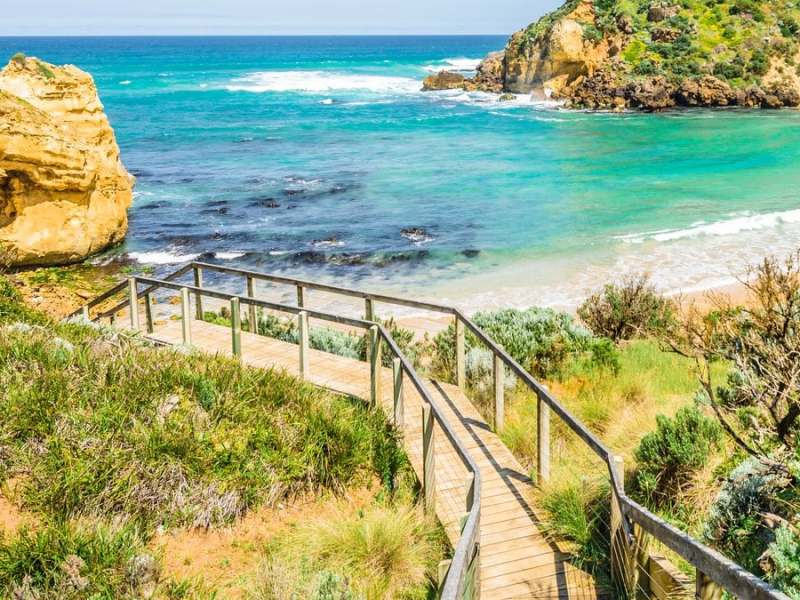 Auf dem Great Ocean Walk können Urlauber in die australische Natur eintauchen.. © Tom Jastram/Shutterstock.com