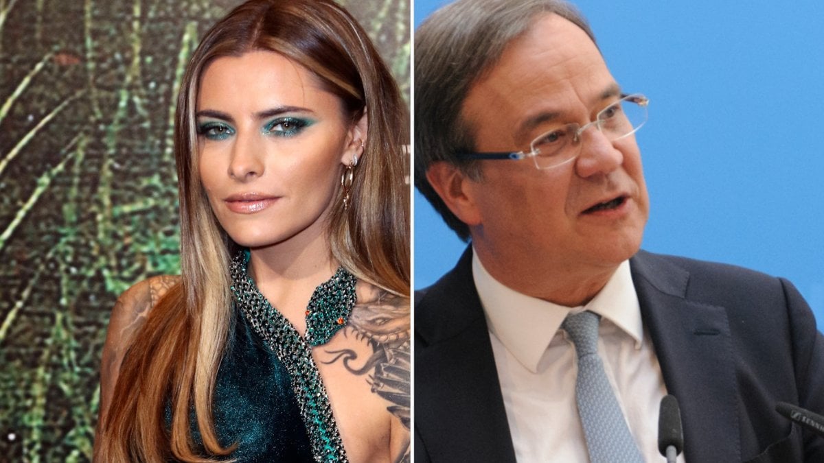 Sophia Thomalla wird Armin Laschet in Düsseldorf treffen.. © imago/Future Image / photocosmos1/shutterstock.com