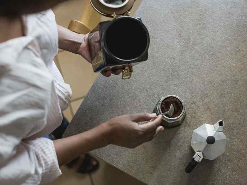 Kaffee aufbewahren, Kaffeesatz verwenden