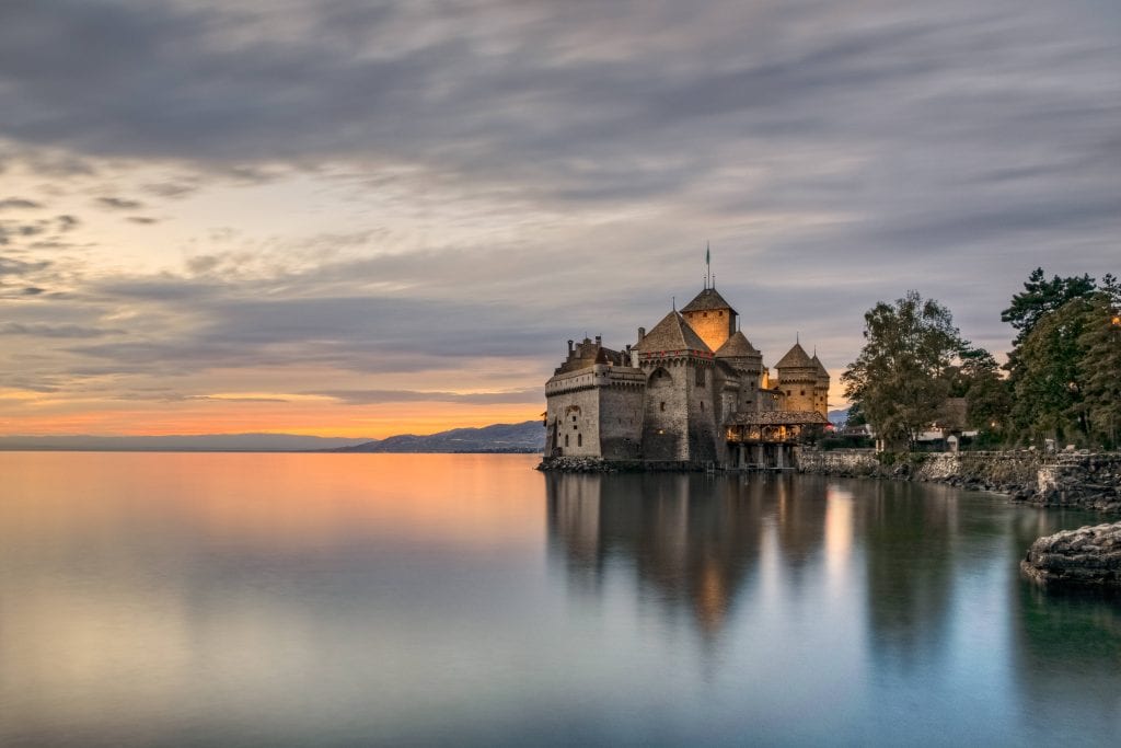 Märchenschlösser Schloss Chillon Schweiz