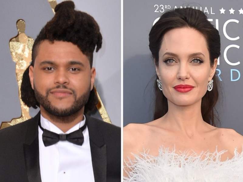 The Weeknd und Angelina Jolie sollen ein weiteres Date gehabt haben.. © Featureflash Photo Agency/Shutterstock.com / DFree/Shutterstock.com