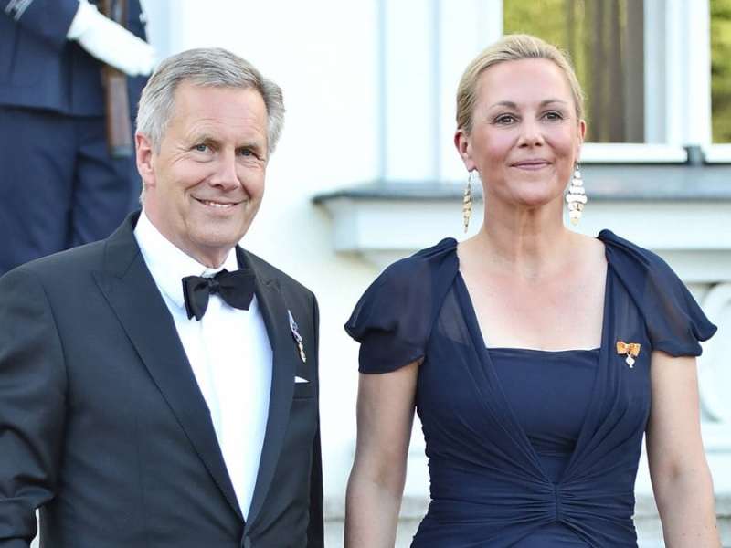 Christian und Bettina Wulff beim Staatsbankett auf Schloss Bellevue.. © imago/Bernd Elmenthaler