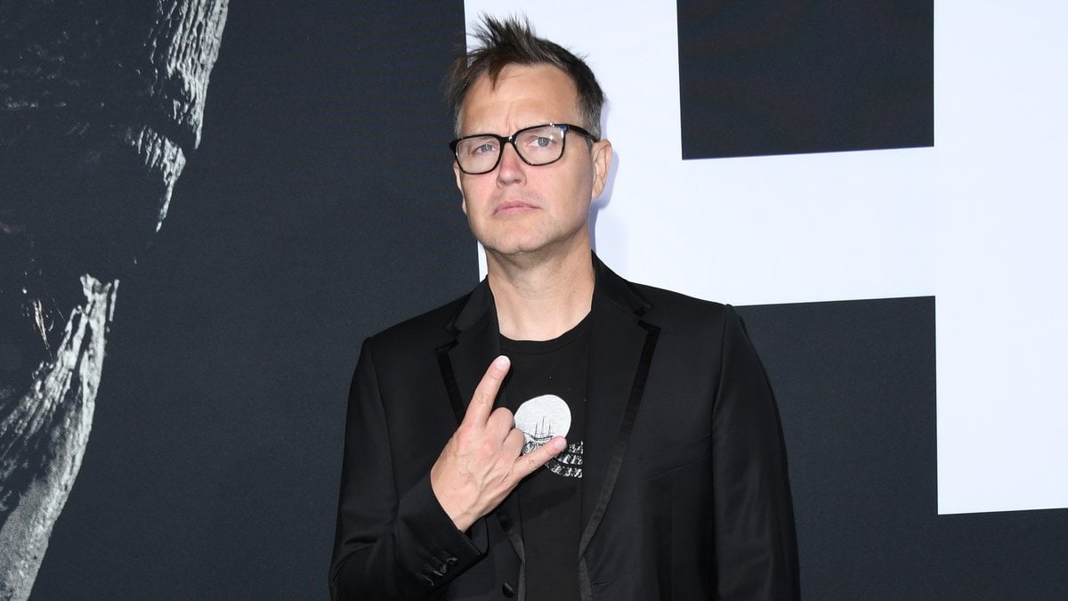 Blink-182-Frontmann Mark Hoppus gab vor wenigen Wochen seine Krebserkrankung bekannt.. © Birdie Thompson/AdMedia/ImageCollect