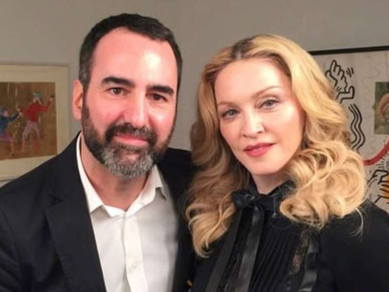 Auch Madonna traf Promi-Reporter David Modjarad schon zum Interview.. © Privat