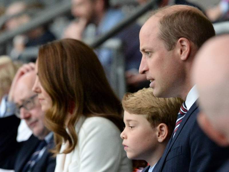 Auch die Royals schauten live beim EM-Endspiel England gegen Italien live in Wembley zu.. © Eamonn McCormack - UEFA/UEFA via Getty Images