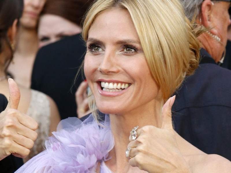 Heidi Klum freut sich auf die neue "GNTM"-Staffel.. © Tinseltown/Shutterstock