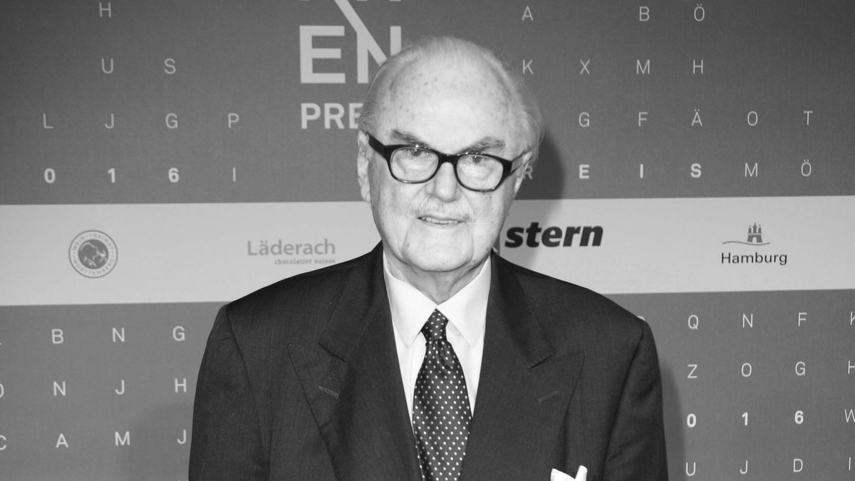 F.C. Gundlach wurde 95 Jahre alt.. © imago/Eventpress