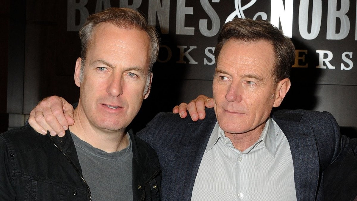 Bob Odenkirk und Bryan Cranston (re.) standen in der Erfolgsserie "Breaking Bad" gemeinsam vor der Kamera.. © Byron Purvis/AdMedia/ImageCollect