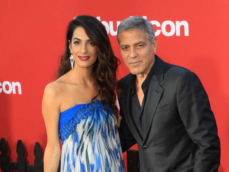 Die Babygerüchte um Amal und George Clooney sind falsch.. © gotpap/starmaxinc.com/ImageCollect