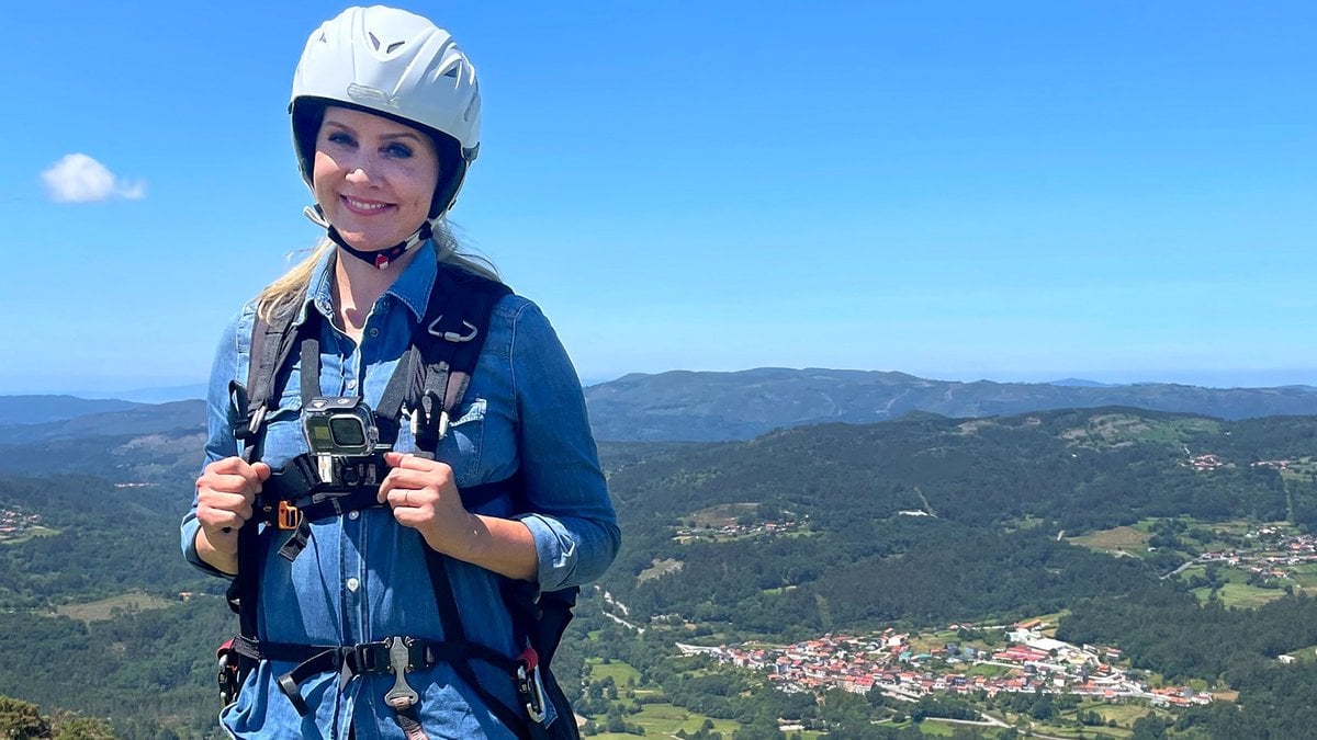 Judith Rakers wagte sich für "Wunderschön" in spanische Höhen.. © WDR/Bavaria GmbH