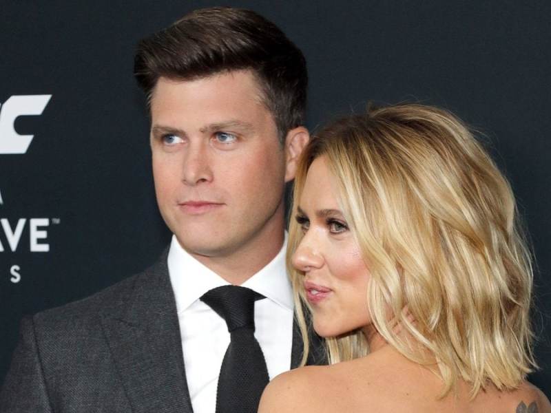 Colin Jost und Scarlett Johansson auf der Premiere von "Avengers: Endgame".. © Tinseltown/Shutterstock.com