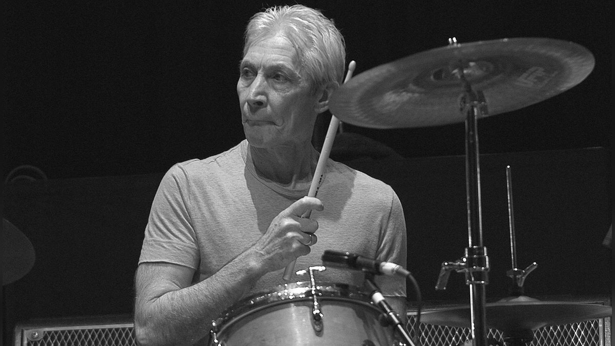 Charlie Watts' große Leidenschaft war das Schlagzeugspielen.. © imago images/MediaPunch