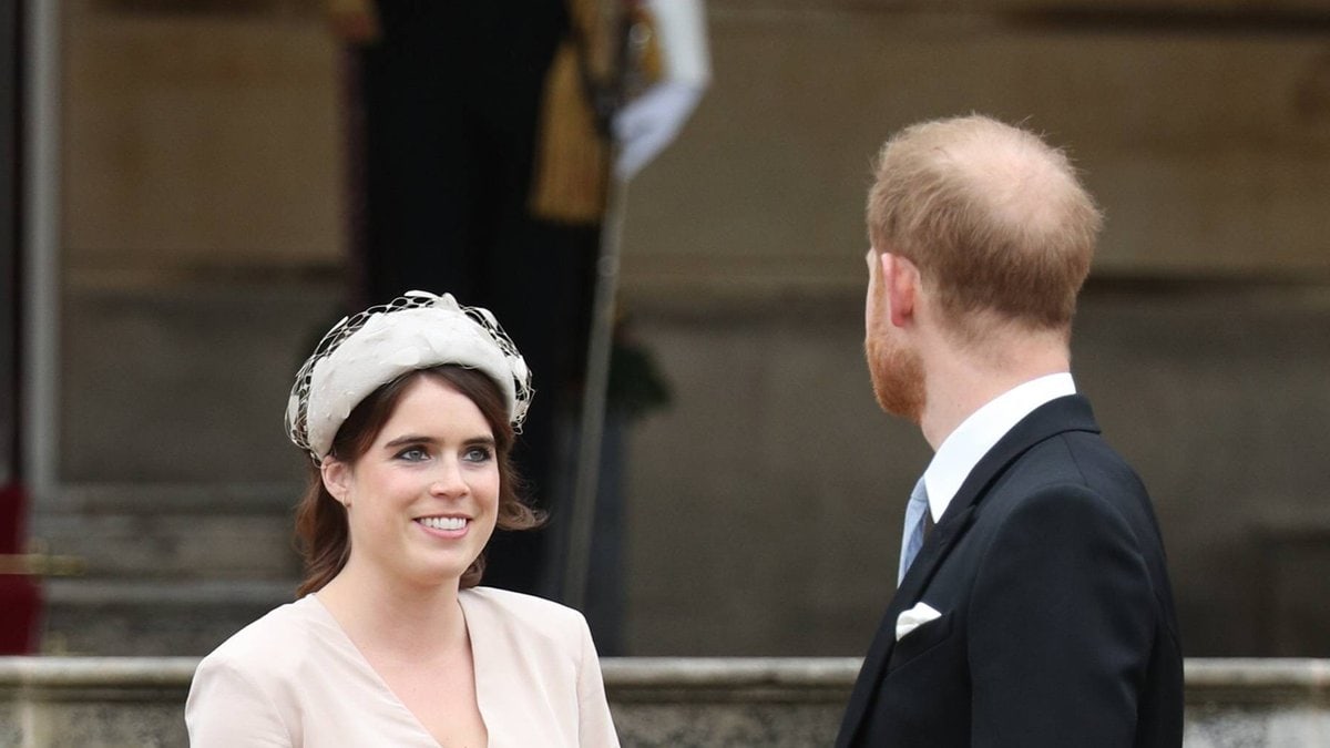 Prinzessin Eugenie mit ihrem Cousin Prinz Harry.. © imago/i Images