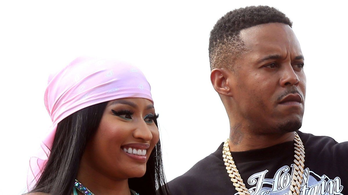 Nicky Minaj und Ehemann Kenneth Petty.. © imago images/Agencia EFE