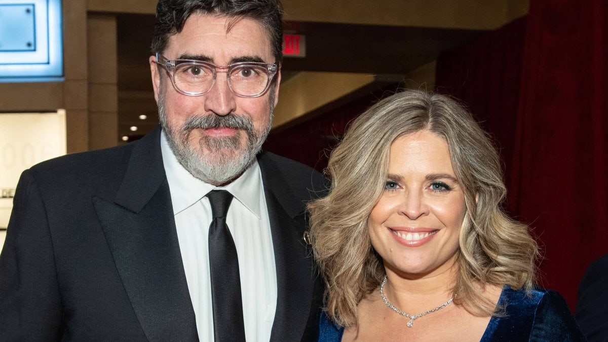 Alfred Molina und Jennifer Lee bei den Oscars 2019. © imago/Picturelux