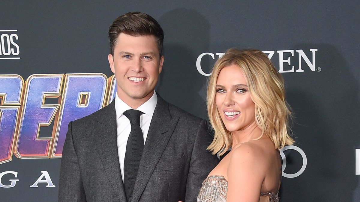 Colin Jost und Scarlett Johansson haben 2020 geheiratet.. © DFree/Shutterstock.com