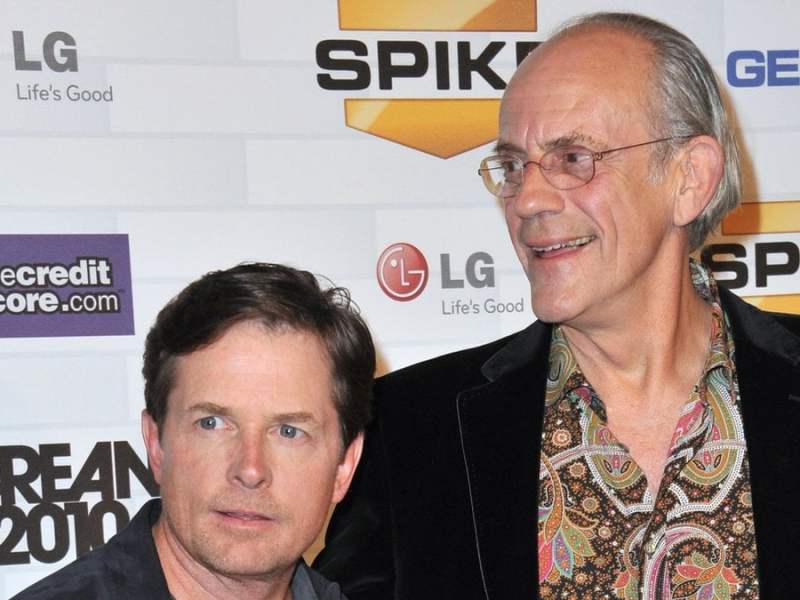 Michael J. Fox (l.) und Christopher Lloyd spielten Marty McFly und "Doc" Brown in den "Zurück in die Zukunft"-Filmen.. © Jaguar PS / Shutterstock.com