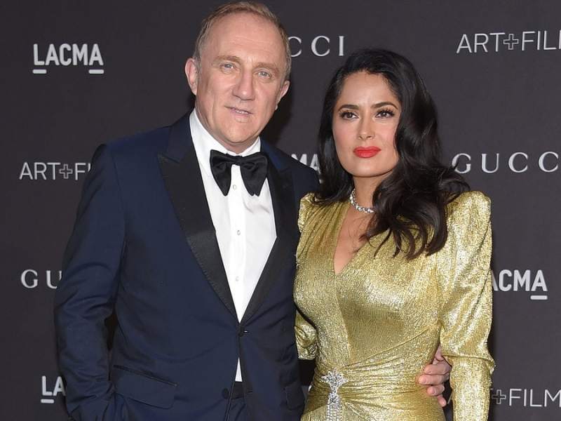 Salma Hayek ist seit 2009 mit François-Henri Pinault verheiratet.. © DFree / Shutterstock.com