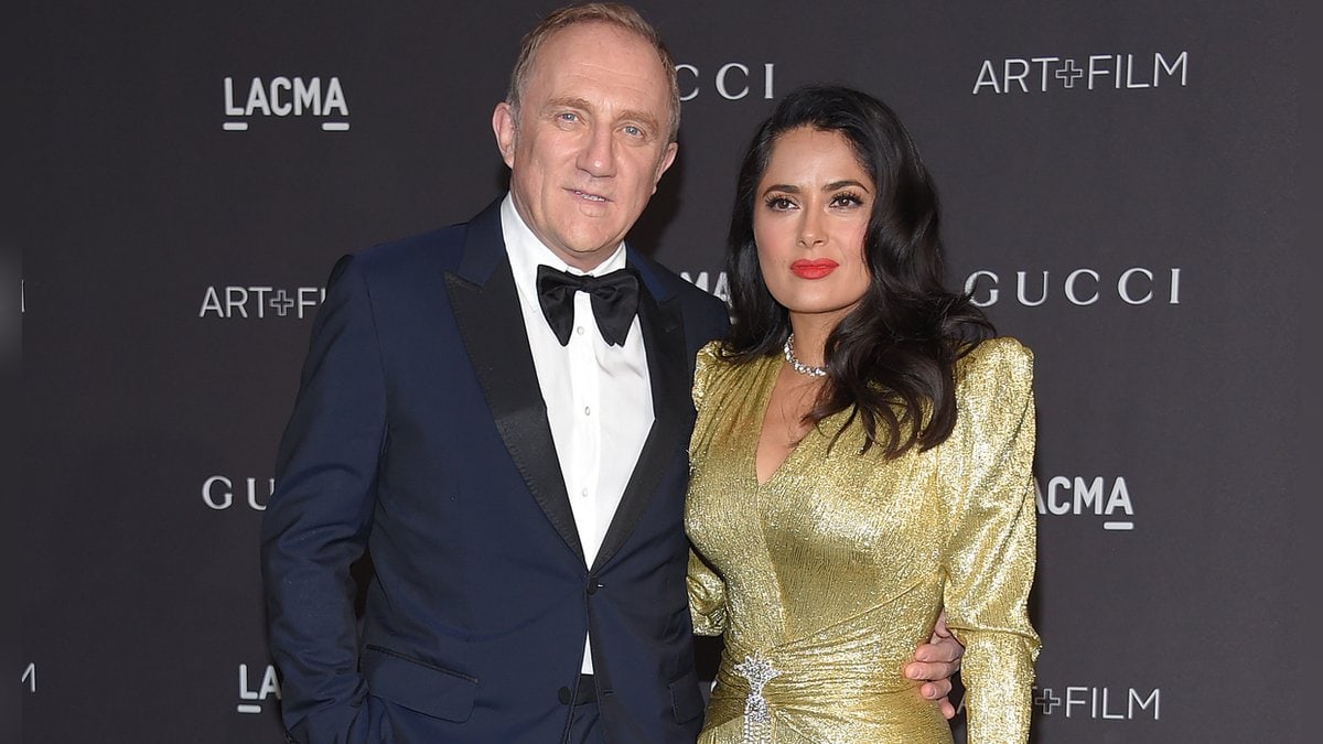 Salma Hayek ist seit 2009 mit François-Henri Pinault verheiratet.. © DFree / Shutterstock.com