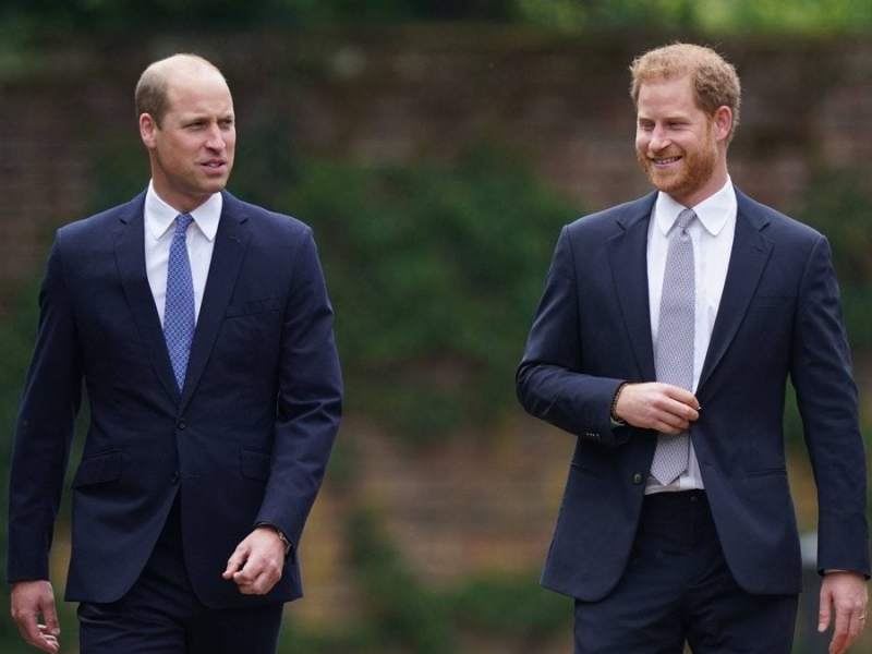 Prinz William und Prinz Harry im Juli bei einem gemeinsamen Auftritt in London.. © imago/i Images