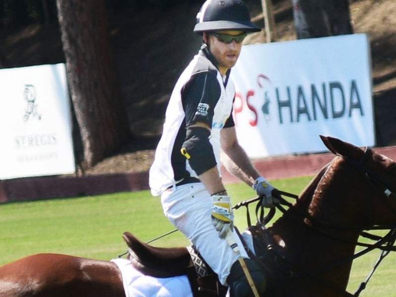 Prinz Harry ist ein begeisterter Polo-Spieler.. © imago/Independent Photo Agency Int.