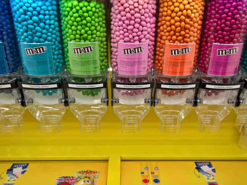 schokolinsen m&ms