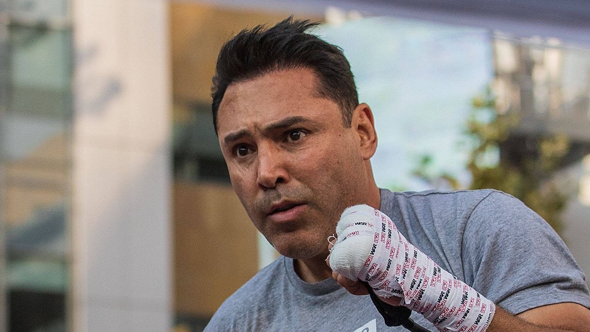 Oscar De La Hoya während der Vorbereitungen auf sein nun abgesagtes Comeback.. © imago images/ZUMA Wire