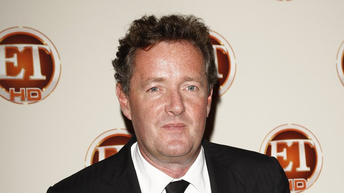 Der britische Moderator Piers Morgan während eines Events in Kalifornien.. © Joe Seer/Shutterstock.com