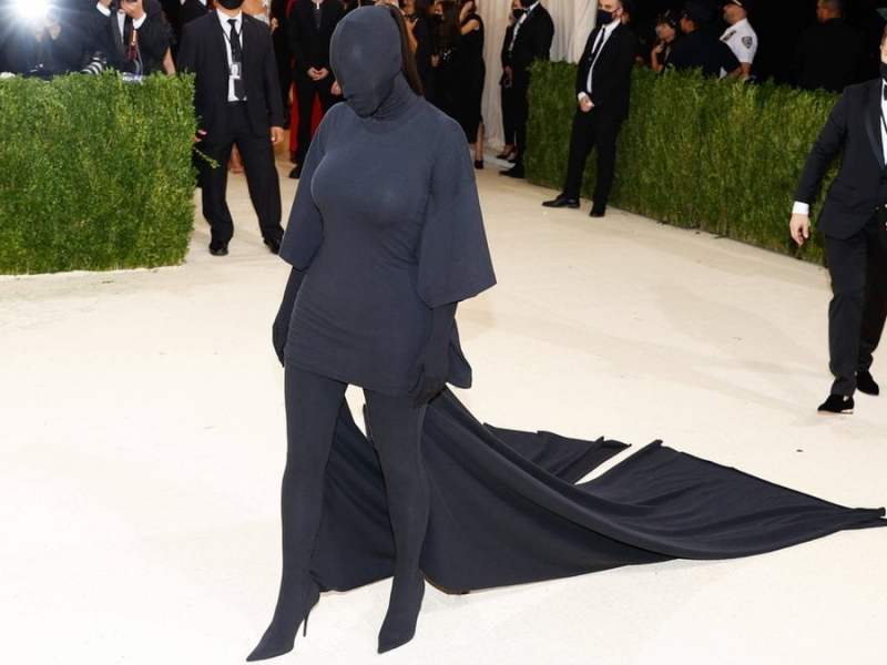 Kim Kardashian bei der Met-Gala 2021. © imago/UPI Photo